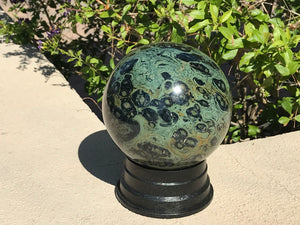 Grand Crocodile Jasper Sphere