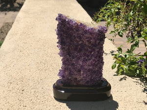 Translucent Uruguayan Amethyst Plate