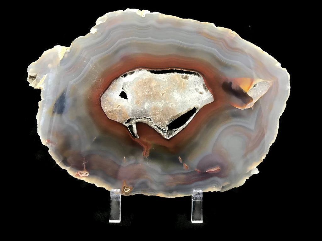 Ultra Translucent Brazilian Agate Slice