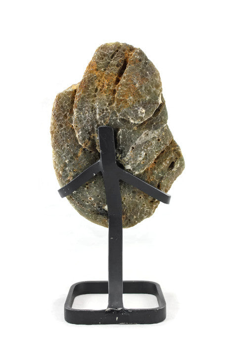 Uruguayan agate w/ druzy quartz