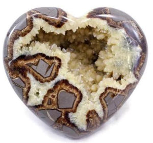 Standing Septarian Heart