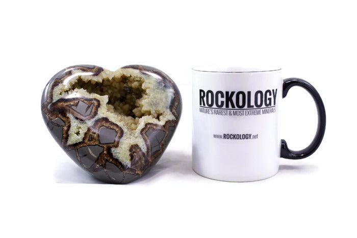 Standing Septarian Heart