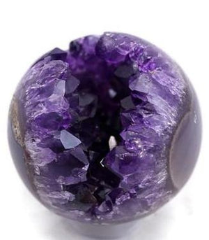 Rich Amethyst and Agate Sphere