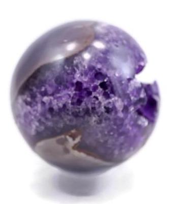 Rich Amethyst and Agate Sphere