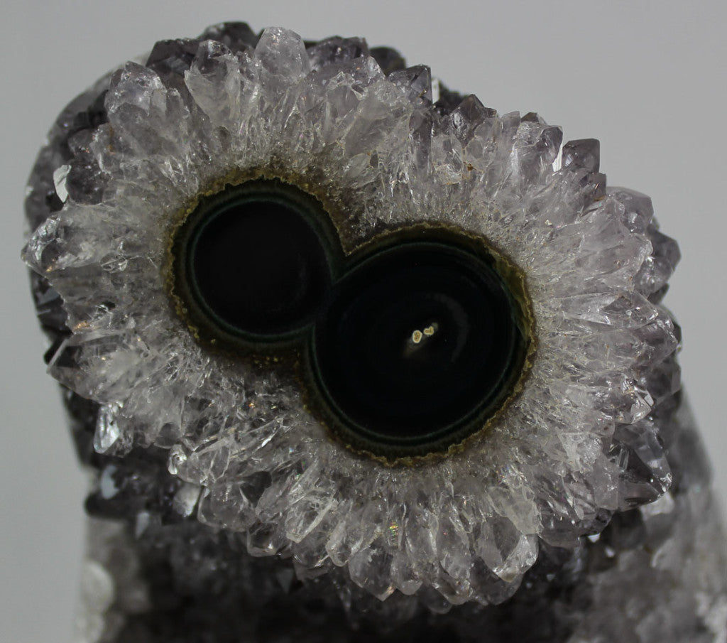 Uruguayan Amethyst w/ Eyes