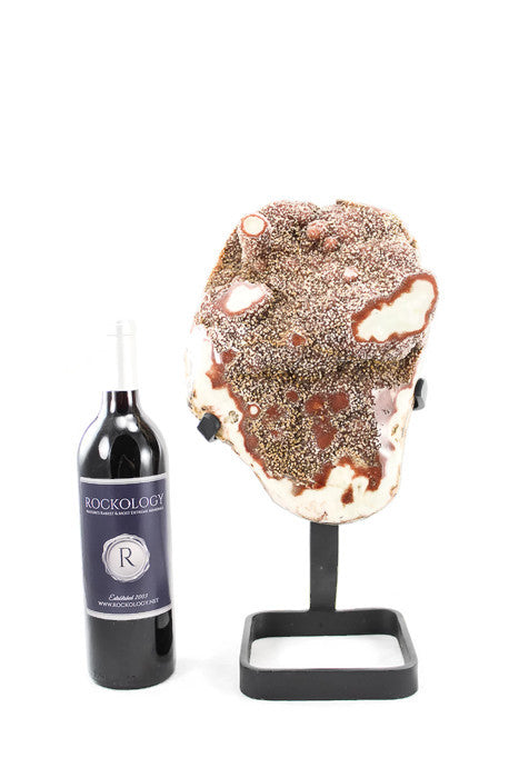 Uruguayan red amethyst cluster