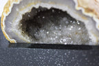 Agate Geode Pair