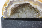 Agate Geode Pair