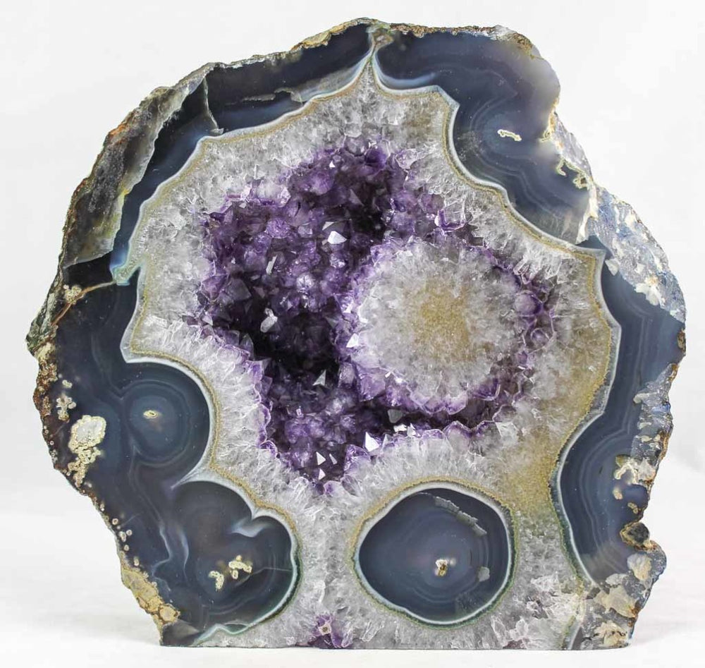 Agate Eyes w/ Amethyst