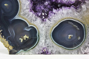 Agate Eyes w/ Amethyst
