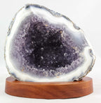 Amethyst Geode w/ Agate