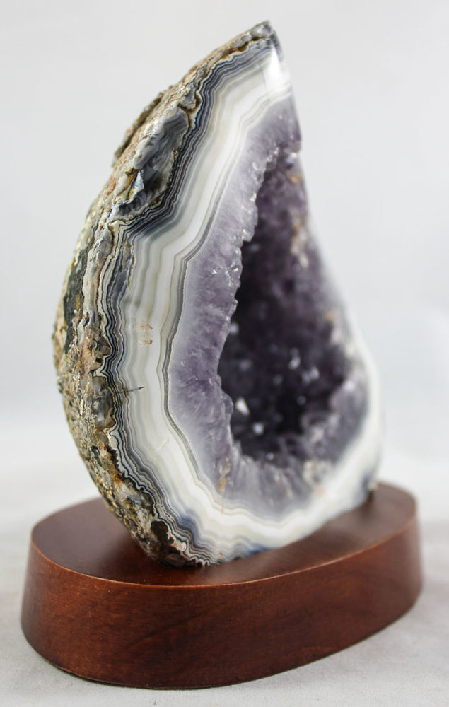 Amethyst Geode w/ Agate