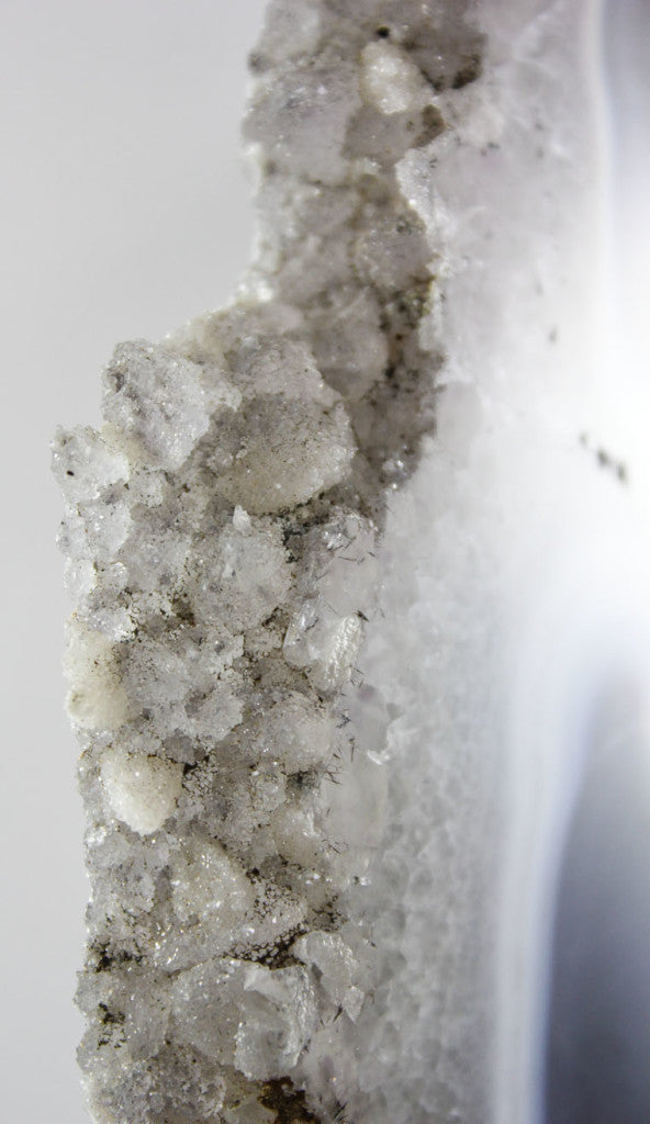 Brazilian Agate Slice w/Crystal