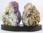 Amethyst/Agate Pair w/ Eyes