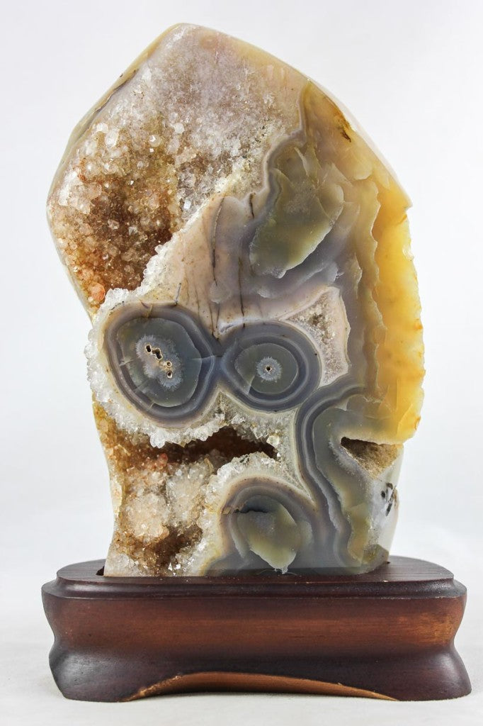 Brazilian Agate w/ Eyes