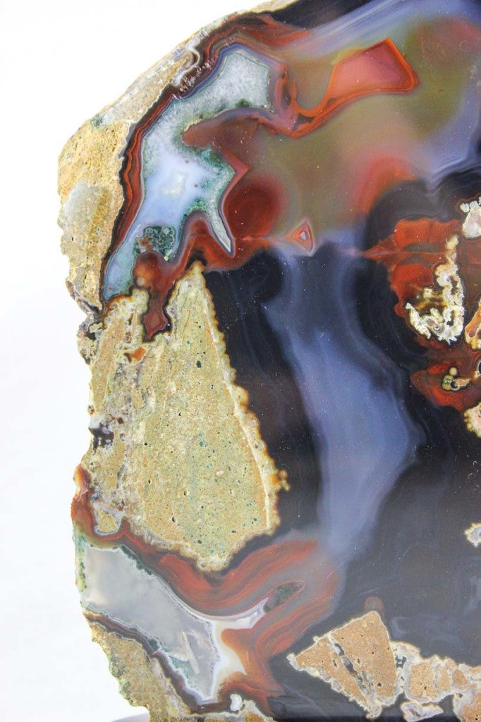 Brazilian Agate Endcap