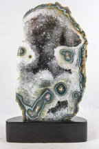 Uruguayan Agate w/Eyes & Quartz