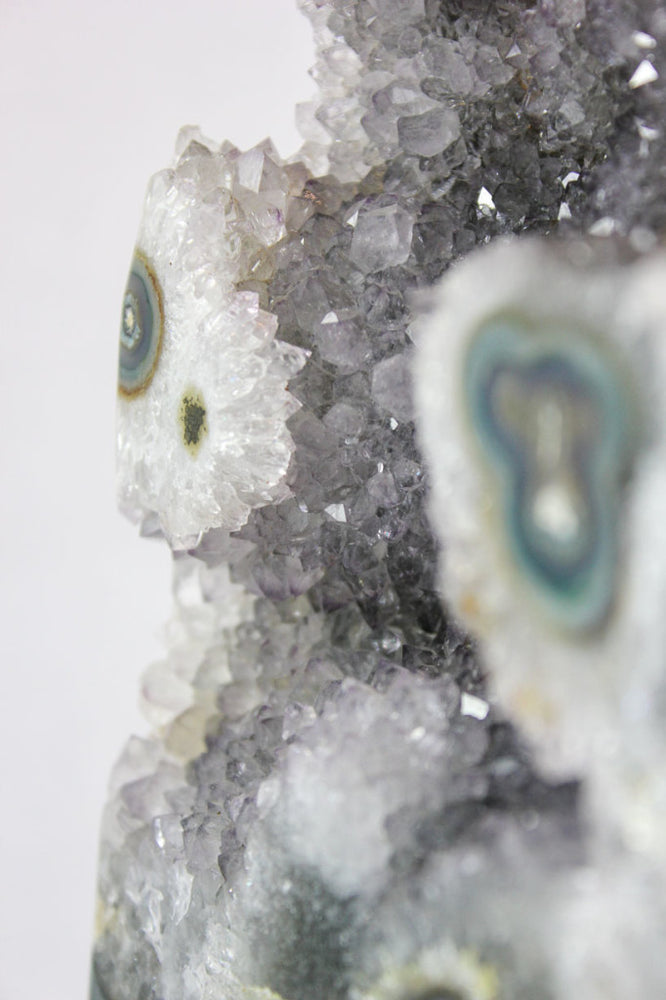 Uruguayan Agate w/Eyes & Quartz