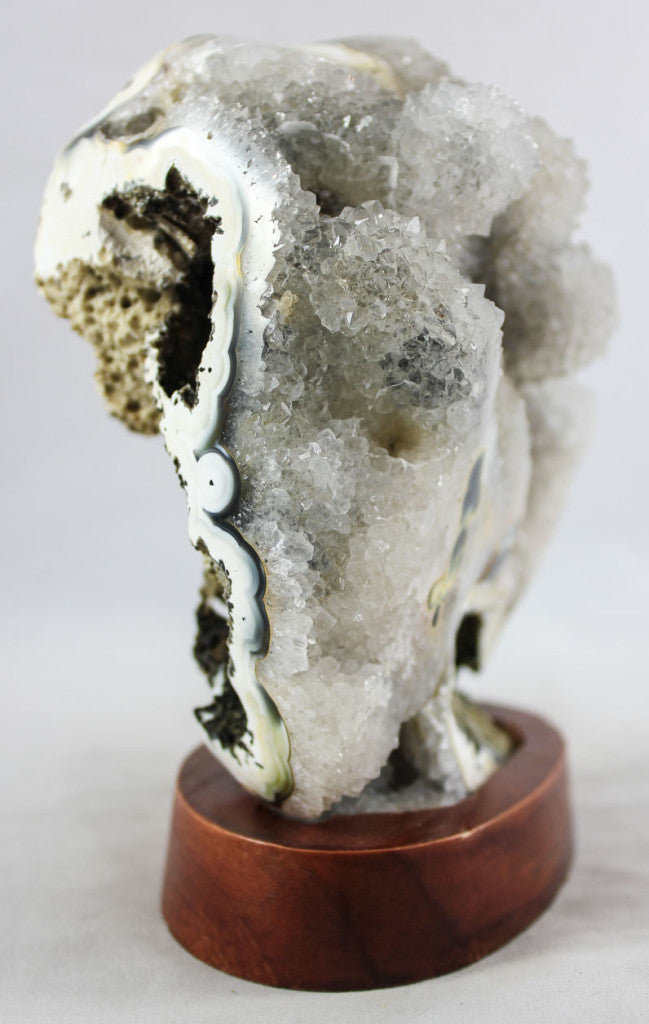 Brazilian Quartz w/ Agate