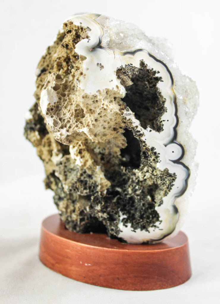 Brazilian Quartz w/ Agate