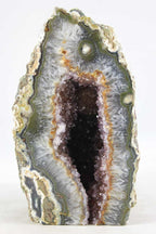Red Amethyst & Agate Geode