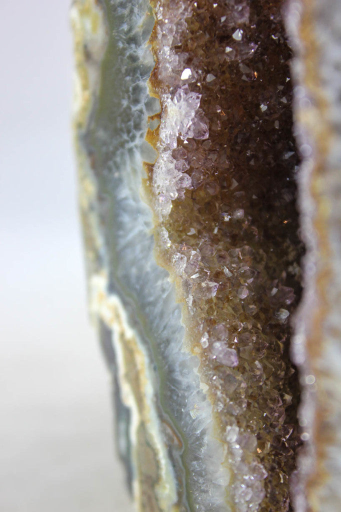 Red Amethyst & Agate Geode