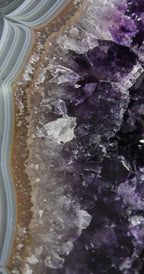 Uruguayan Amethyst w/ Agate