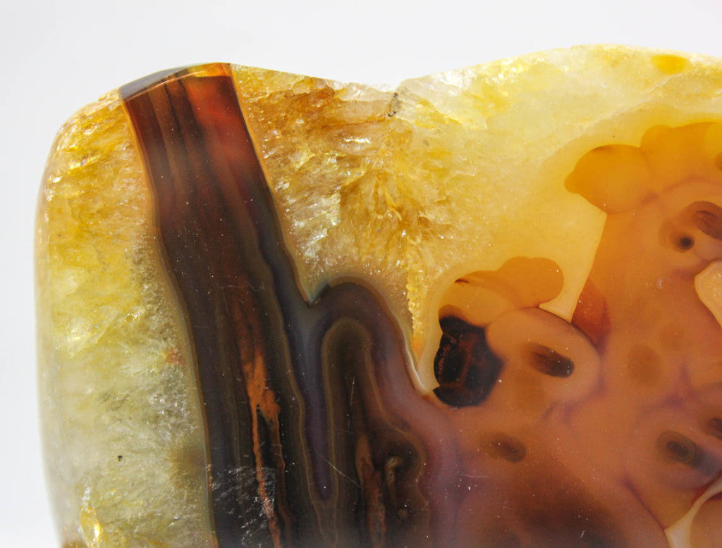 Brazilian Agate Endcap