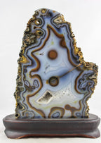Brazilian Agate Endcap