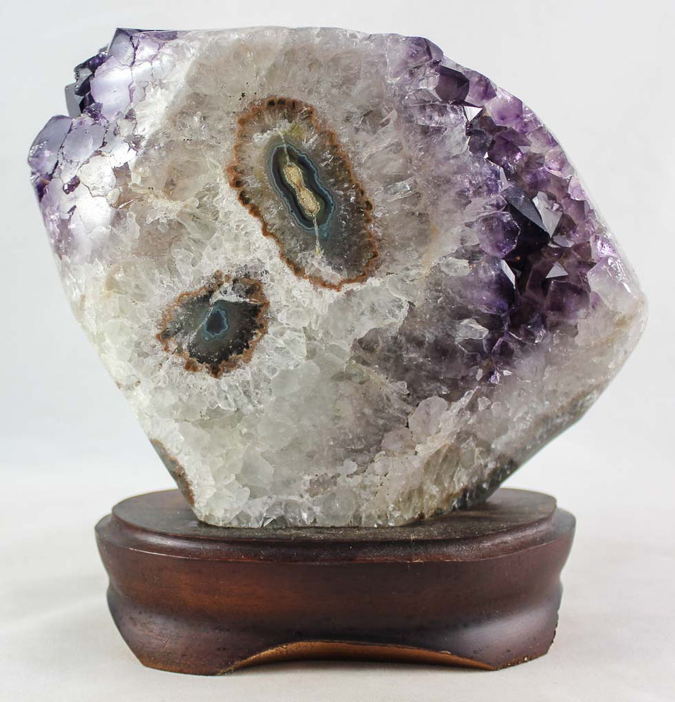 Uruguayan Amethyst w/ Eyes