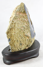 Brazilian Agate Geode w/Crystal