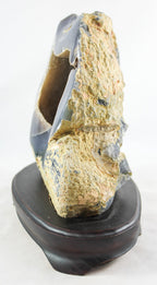 Brazilian Agate Geode w/Crystal