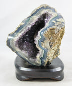 Brazilian Amethyst &Agate Geode