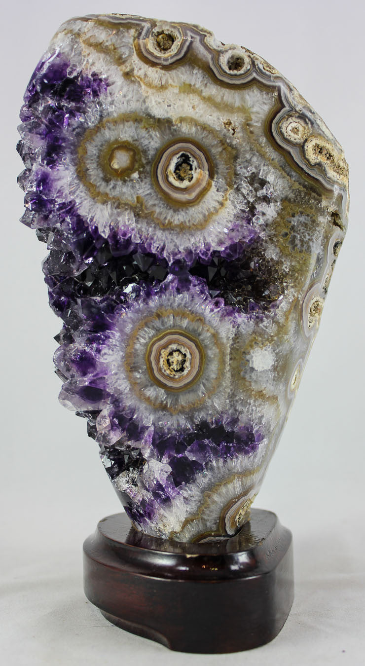Uruguayan Amethyst w/ Eyes