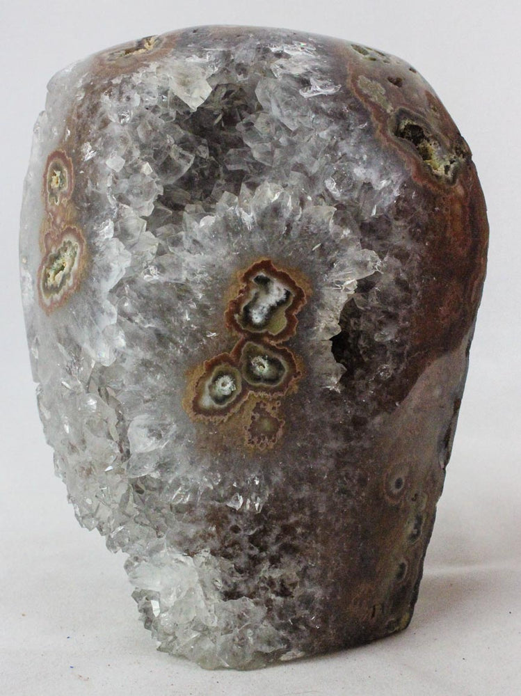 Uruguayan Agate/Crystal w/ Eyes