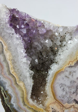 Brazilian Agate w/ Amethyst