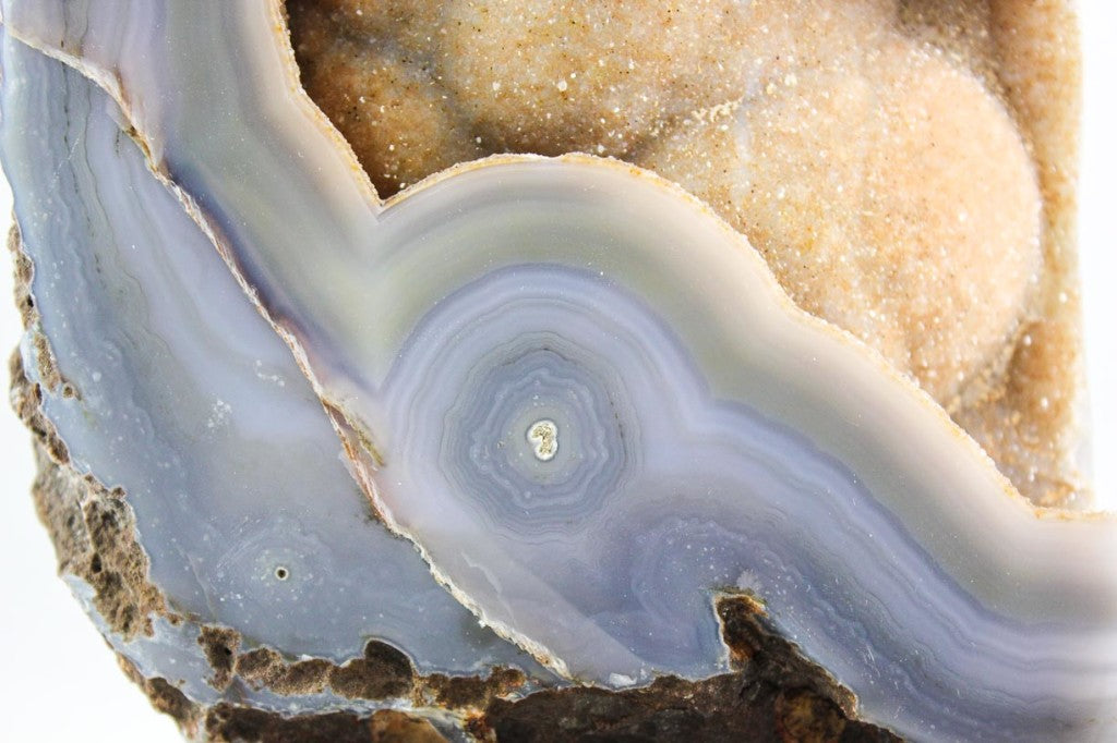 Brazilian Agate Endcap w/ Eye