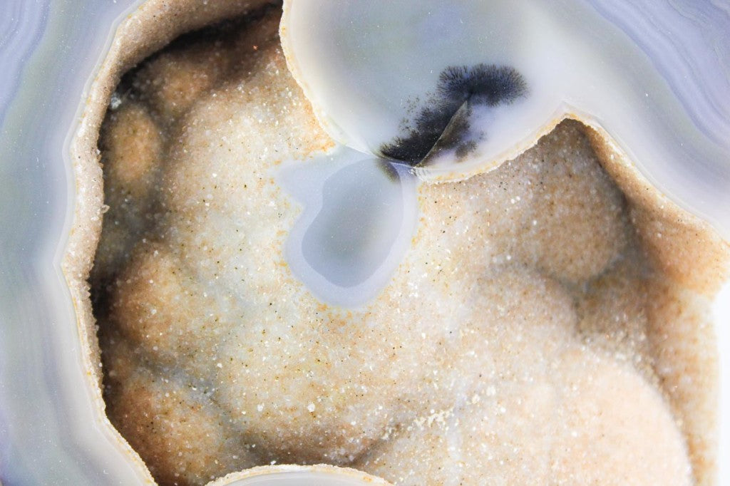 Brazilian Agate Endcap w/ Eye