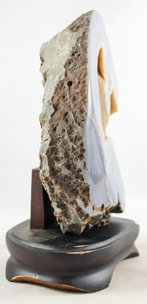 Brazilian Agate Endcap w/ Eye