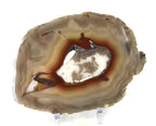 Red Centered Agate Slice