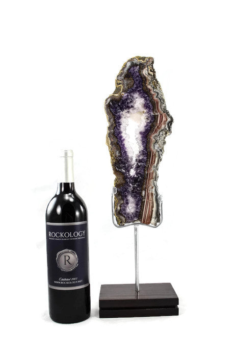 Uruguayan amethyst slice