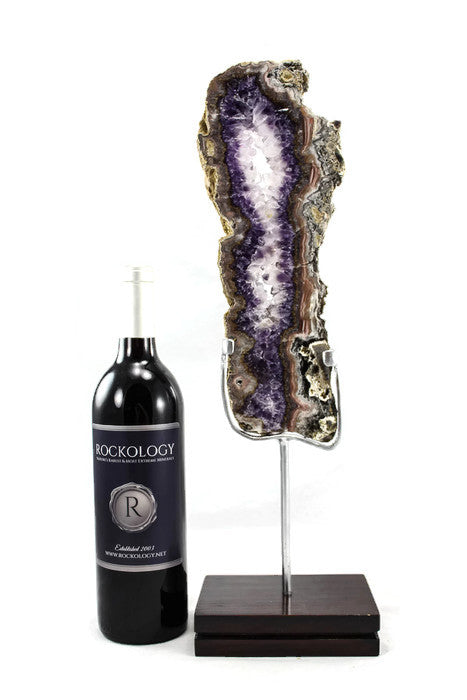 Uruguayan amethyst slice