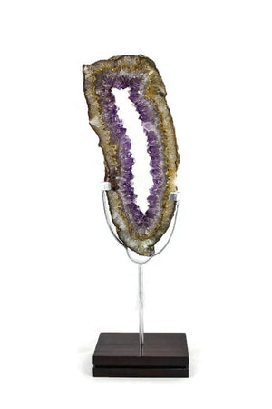 Uruguayan amethyst slice