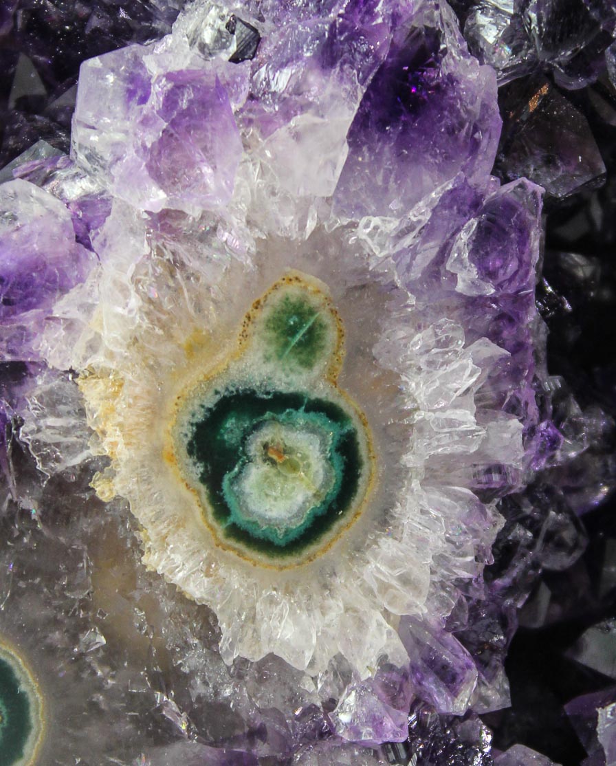 Uruguayan Amethyst w/ Eyes