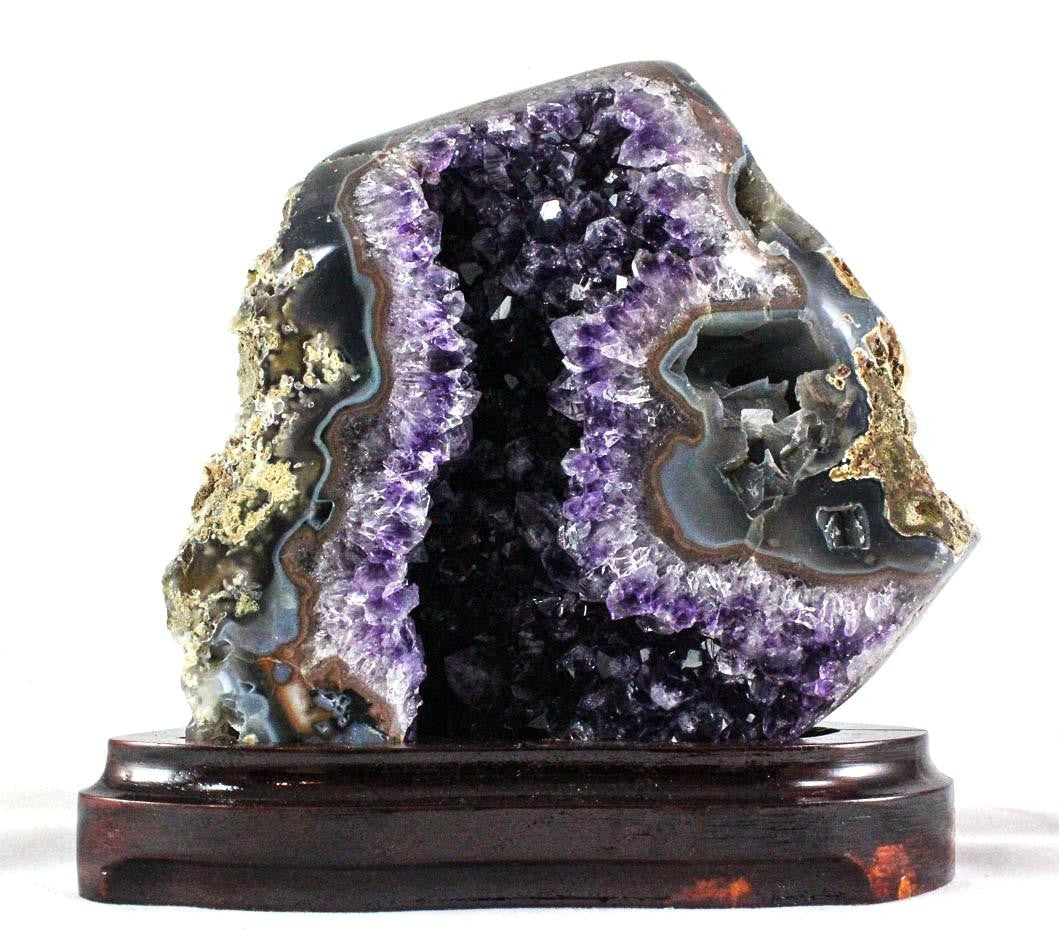 Uruguayan Amethyst w/ Agate