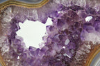 Uruguayan Amethyst w/Agate Slab