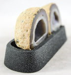 Waterline Agate Pair w/ Crystal