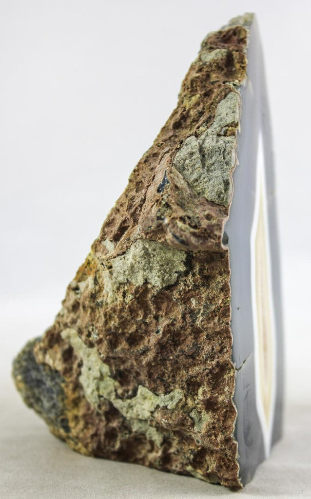 Brazilian Agate w/ Crystal