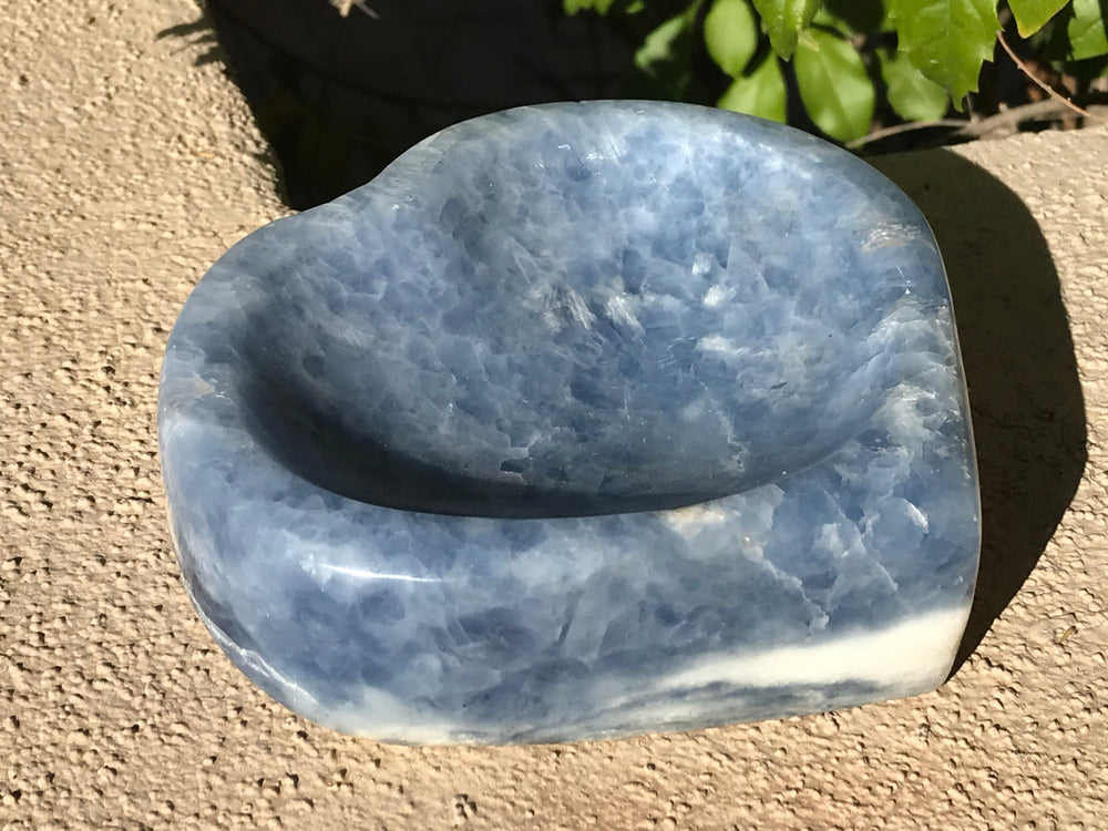 Calming Blue Calcite Bowl