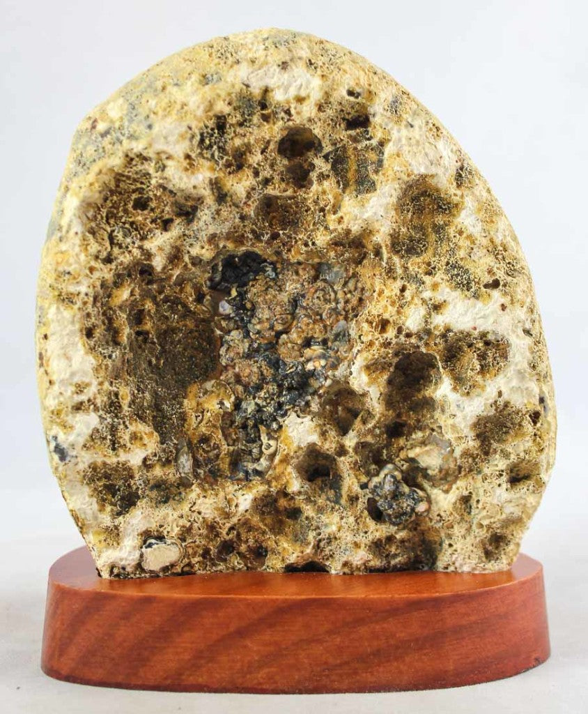 Brazilian Agate w/ Crystal